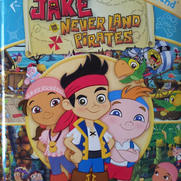 Other | Jake And The Never Land Pirates Book First Look And Find Disney ...